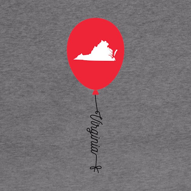 Virginia State Balloon by InspiredQuotes